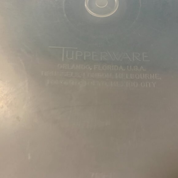 TUPPERWARE - vintage Store n Go Organizer 767-1 TUPPERCRAFT Country Blue, craft - Picture 6 of 7